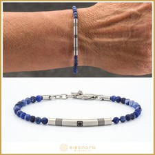 bracciale da uomo in acciaio e