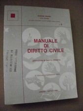 MANUALE DI DIRITTO CIVILE (Istituzioni di Diritto Privato) Edizioni Simone 1986