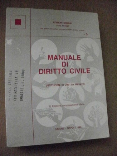 Manuale diritto civile - di,