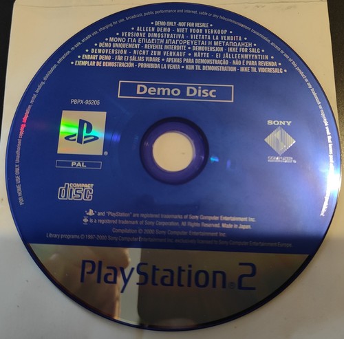 Sony ps2 playstation2 disco - sony,