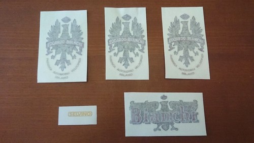 Set completo decals bianchi - completo, e.