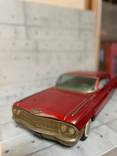 Yonezawa tin cadillac 550mm - tin,