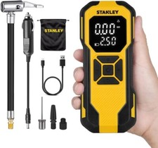 Stanley Mini Compressore Elettrico Portatile Ricaricabile Usb 10 Bar SXIF0101