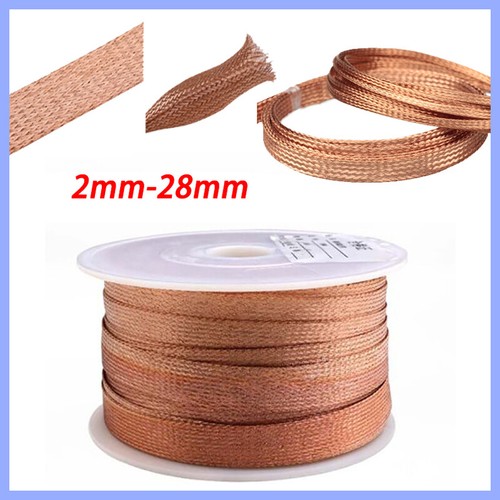 Cavo treccia rame puro piatto