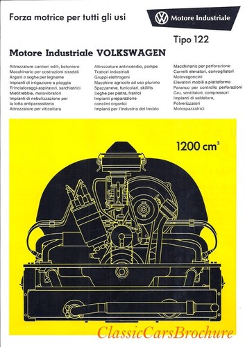 Brochure depliant volkswagen - brochure,