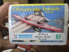 Wood kayak model