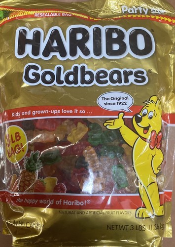 Haribo gummy bears - fruit, chewy
