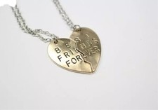 Doppia Collanina "Best Friends Forever" con Cuore Spezzato