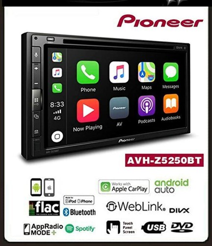 Pioneer multimedia dvd - 6.8",