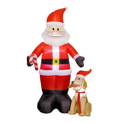 Babbo natale gonfiabile - natale, con