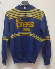 maglia giacca ciclismo santini eroica Press Bra Torino vintage 80's sport Italia