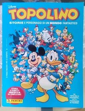 COMPLETO 100% TOPOLINO STORIE E PERSONAGGI 2023- STICKER ALBUM PANINI - 