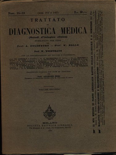 Trattato diagnostica medica - di,