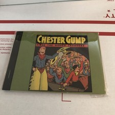 CHESTER GUMP FINDS THE HIDDEN TREASURE Big Little Book  Karmetz 1934 BLB NM/Mint