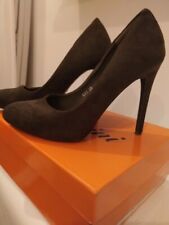 Decolte verde militare come nuove scarpa con tacco