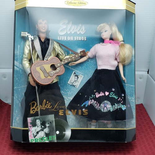 Elvis live stage barbie - elvis, stage,