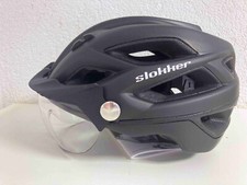 Bike helmet with visor slokker - bike,