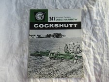 Cockshutt 241 disc harrow