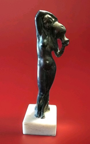 Antica roma statuina bronzo - in,
