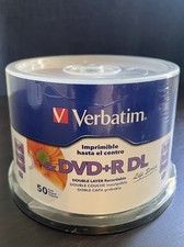 50 DVD VERBATIM 8X vuoti + R