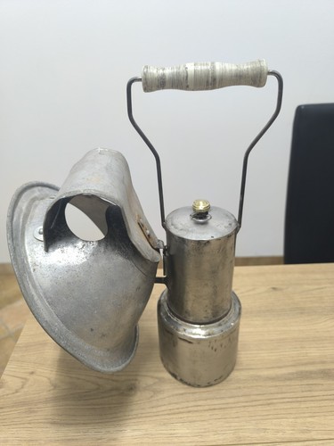 Antica lampada carburo da - antica, a