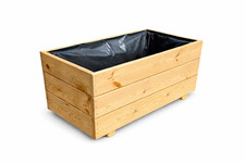 Fioriera in legno vaso fiori