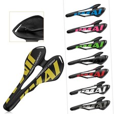 Sella Bici Corsa Strada Bici Mountain Bike MTB Sedile Cuscino Fibra di Carbonio