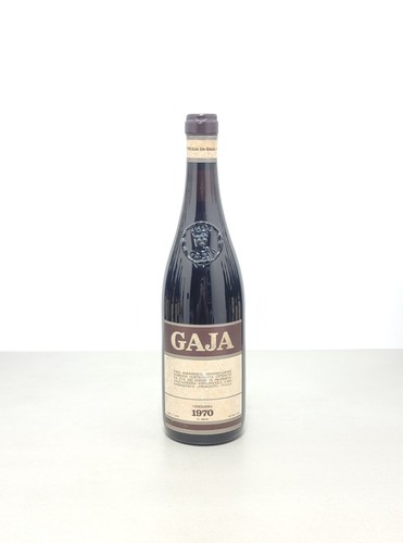 Gaja barbaresco 1970 bott - gaja,