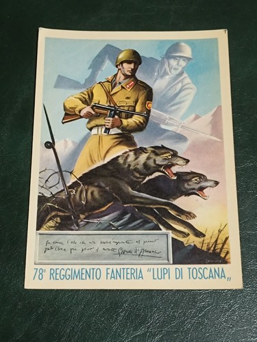 Cartolina reggimento - cartolina, 78°