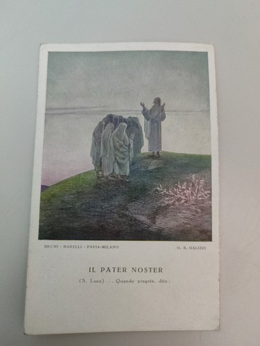 Pater noster cartolina - noster,,