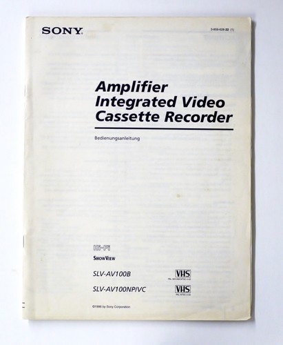 Originale sony slv av100b - originale,
