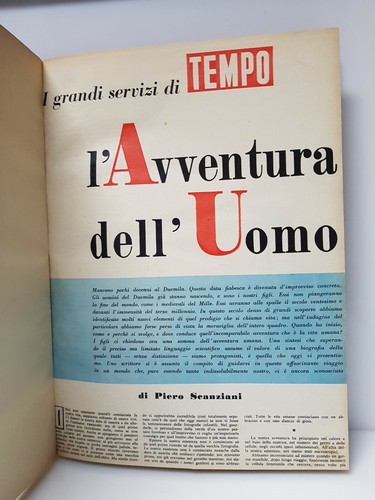 Avventura dell uomo grandi - dell'uomo,