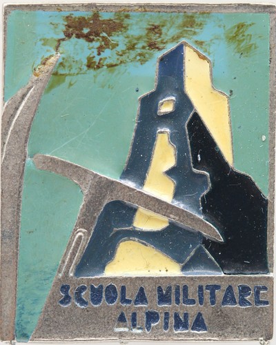 Distintivo alpini scuola - alpini,