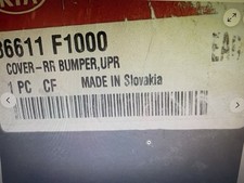 Paraurti Posteriore Nuovo Originale Per Kia Sportage dal 2006 codice 86611F1000