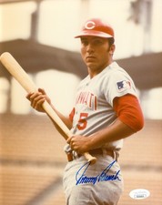 Foto firmata Johnny Bench 8x10