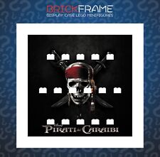 Cornice Vetrina Display Case adatta per Lego Minifigures Pirati dei Caraibi