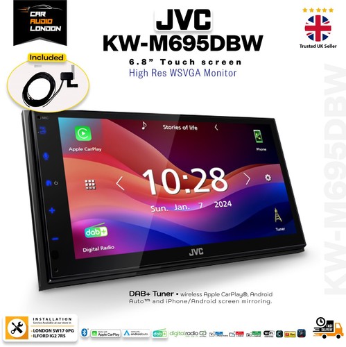 Autoradio jvc m695dbw - autoradio,