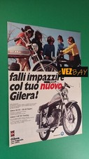 Pubblicità 1972 - GILERA 50 4V - 7HP 5V moto - Clippings Advertising Italy