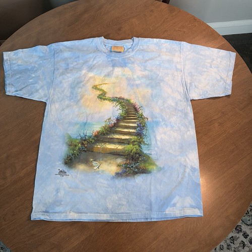 Shirt mountain staircase to - t-shirt, "staircase