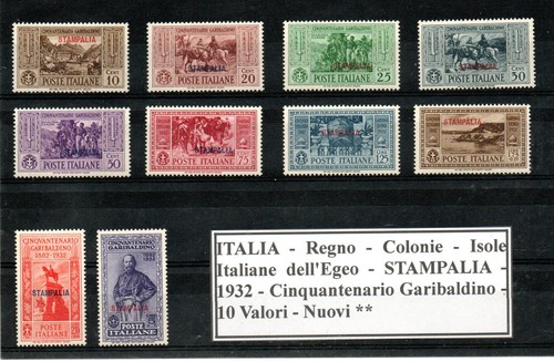 Italia colonie 1932 - 1932,
