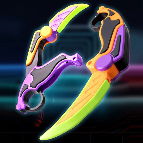 Coltello farfalla stampato - farfalla, 3d