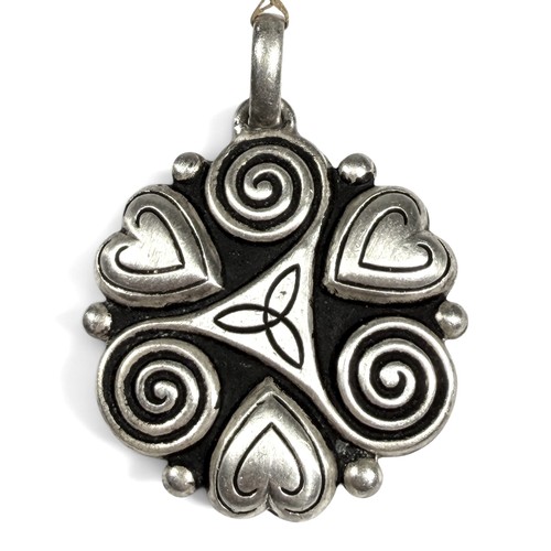 Kelt pendentif triskel coeur - kelt,