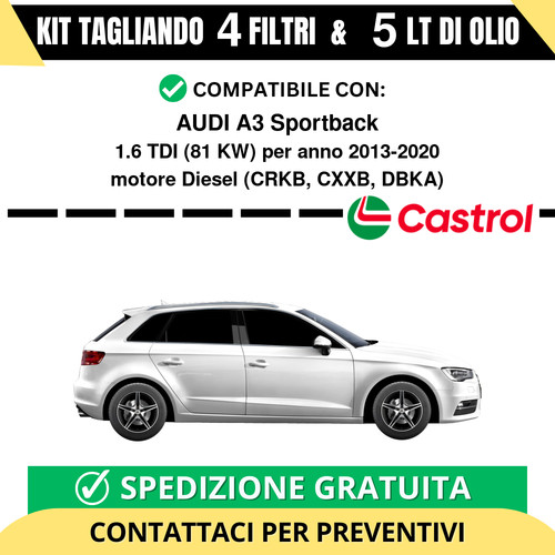 Tagliando per audi - tagliando,