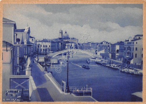 Cartolina venezia canal - canal, grande