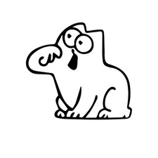 Adesivo Simon's Cat - Adesivi