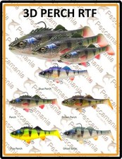 Savage Gear "3D PERCH RTF" 17cm/96Gr artificiale spinning luccio black bass