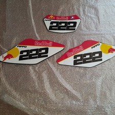 Kit Grafiche Tabelle Portanumero Adesivi Hm 50 2016 2017 2018 RB