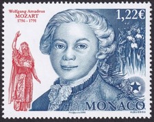 Principauté de Monaco  Timbre