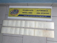 COPPIA ADESIVI LATERALI OPEL KADETT GTE CONRERO GR.2 - 74X7 CM - BIANCO