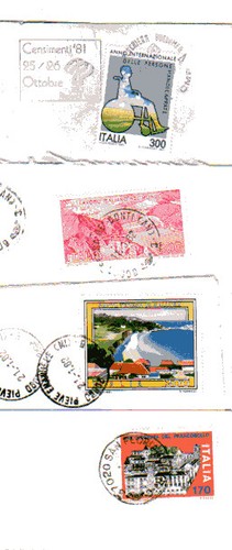 Italia lotto 4 buste - -,